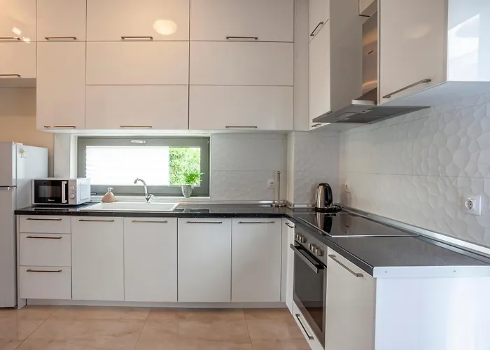 Selena Seafront Villa Hanioti